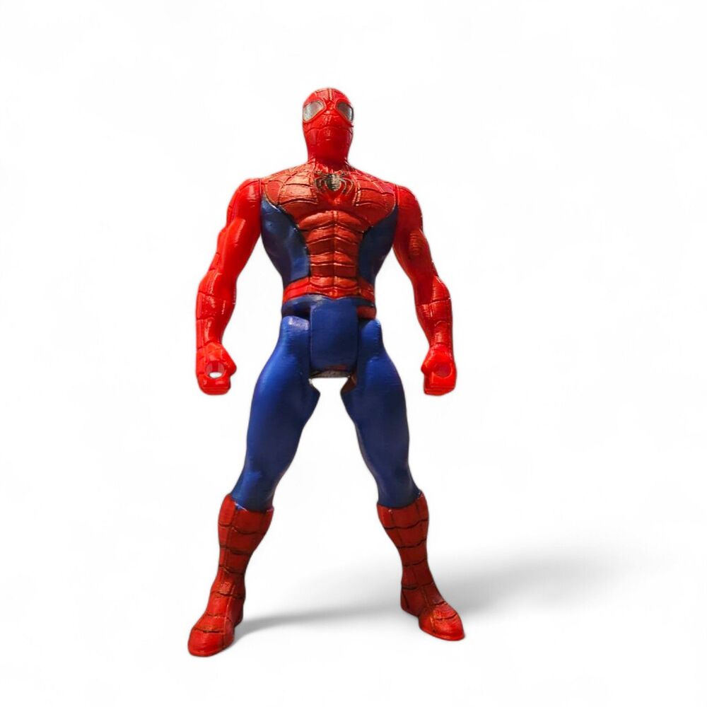 Articulate 10 inches tall Spider-Man action figure 3D printed